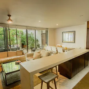 Ideal 4 Groups Aldeazama 2br 10pax Apt Papaya Playa Appartement Tulum